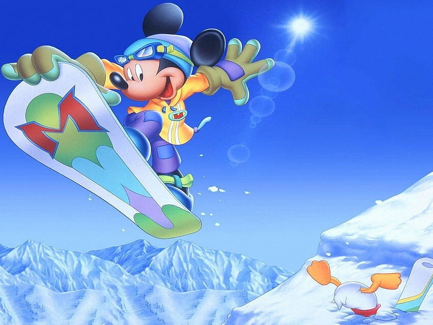 Mickey Mouse Winter Adventures : 13 HD wallpaper