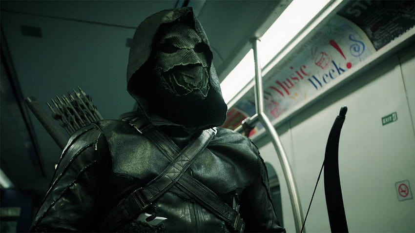 Arrow Season 5 Deleted Scene Reveals Prometheus' Dark Secret, prometheus arrow HD wallpaper