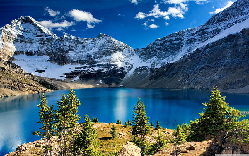 Lake O'Hara, Yoho National Park, British Columbia, Canada ❤ HD wallpaper