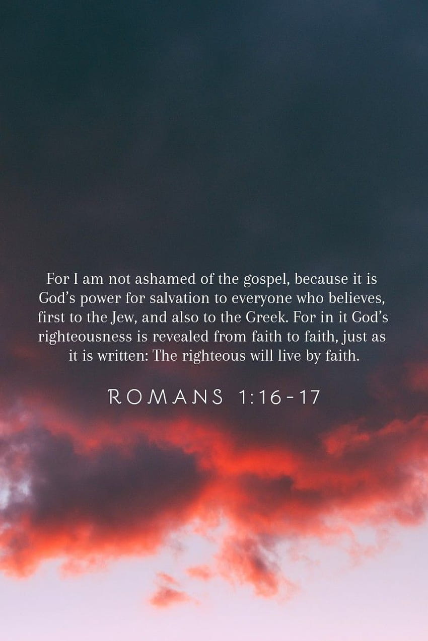 Pin Di Christian Bloggers Faith Life And Marriage Romans 116 Wallpaper Ponsel Hd Pxfuel 