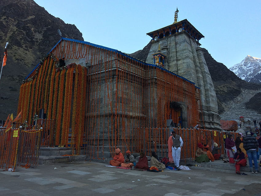 stock du temple de kedarnath, seigneur shiva Fond d'écran HD