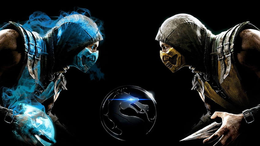 Mortal Kombat Dual Monitor, Mortal Kombat 11 unter Null HD-Hintergrundbild
