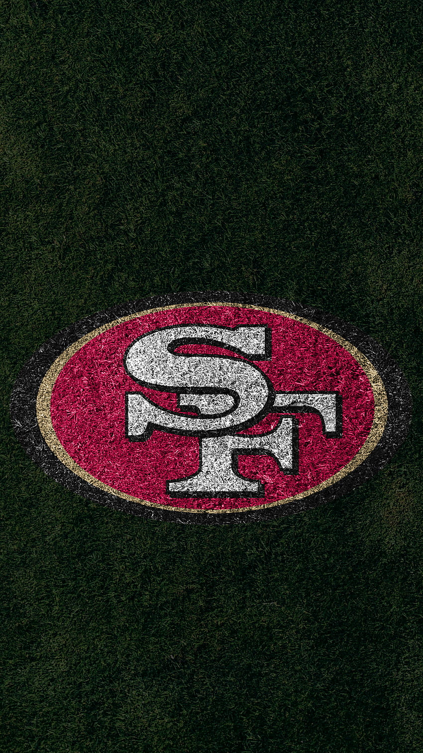San Francisco 49ers 2018 Mobile Turf Logo HD phone wallpaper