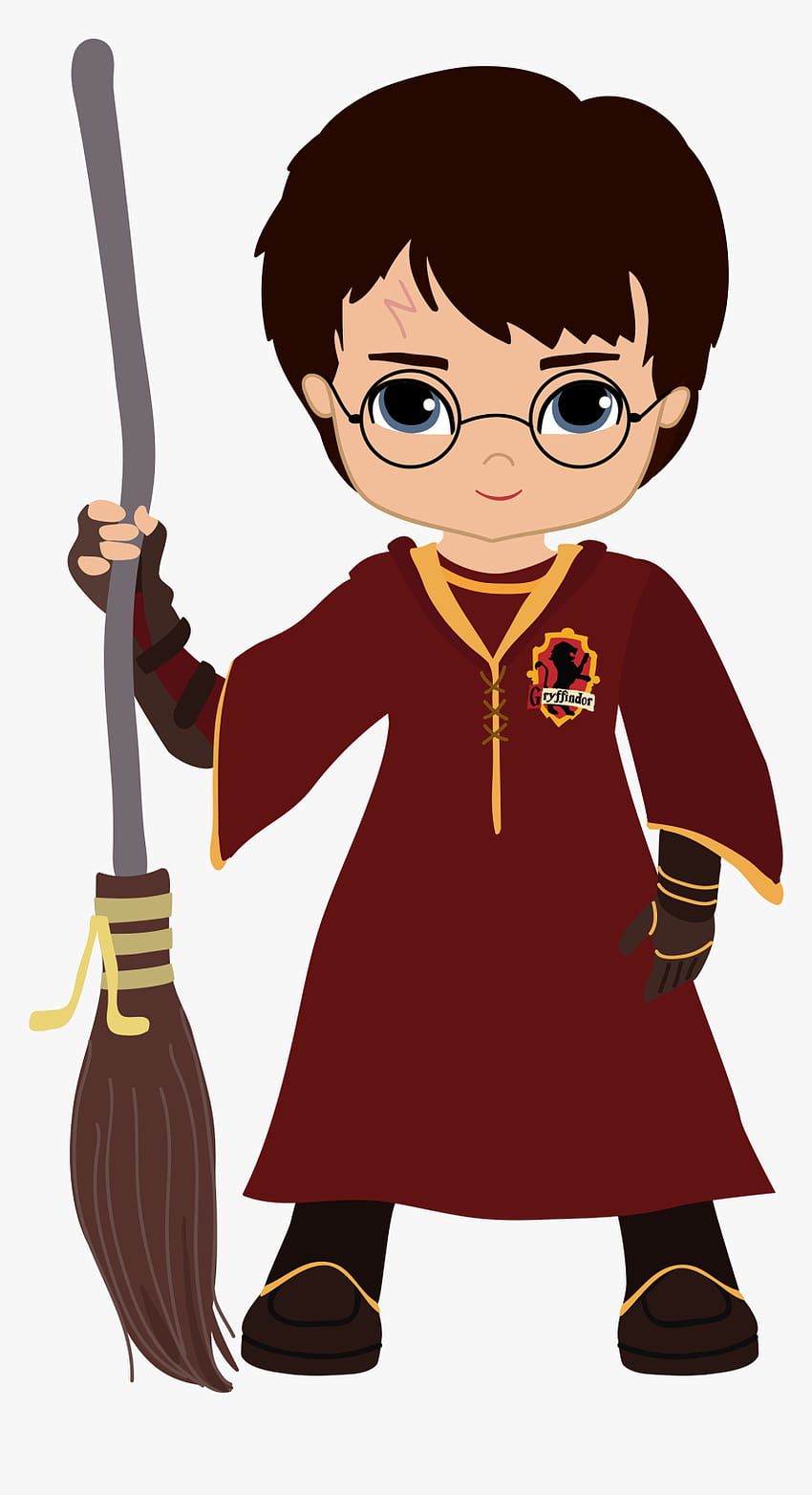 Harry Potter Clip Art Cartoon, disegno a fumetti di harry potter Sfondo del telefono HD