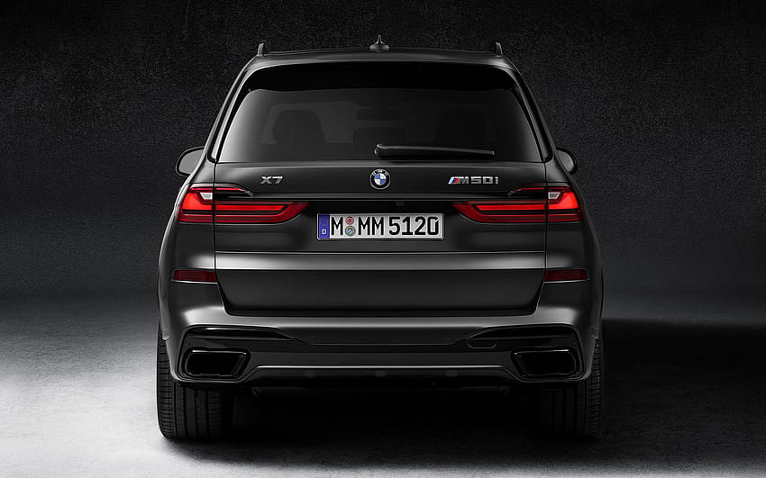 2020 BMW X7 M50i Dark Shadow Edition, bmw x7 m50i edition dark shadow HD wallpaper