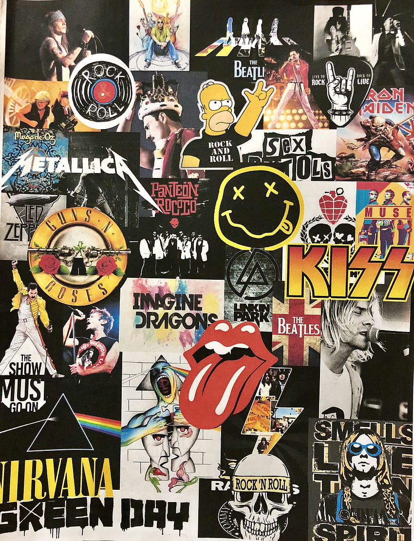Rock Roll Mobile Phone, rock bands HD phone wallpaper