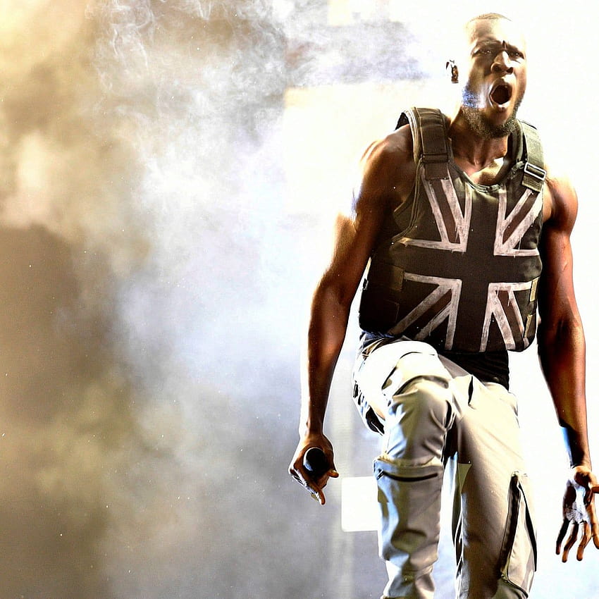 Designed by Banksy, worn by Stormzy: the banner of a divided and frightened nation, flak vest HD phone wallpaper