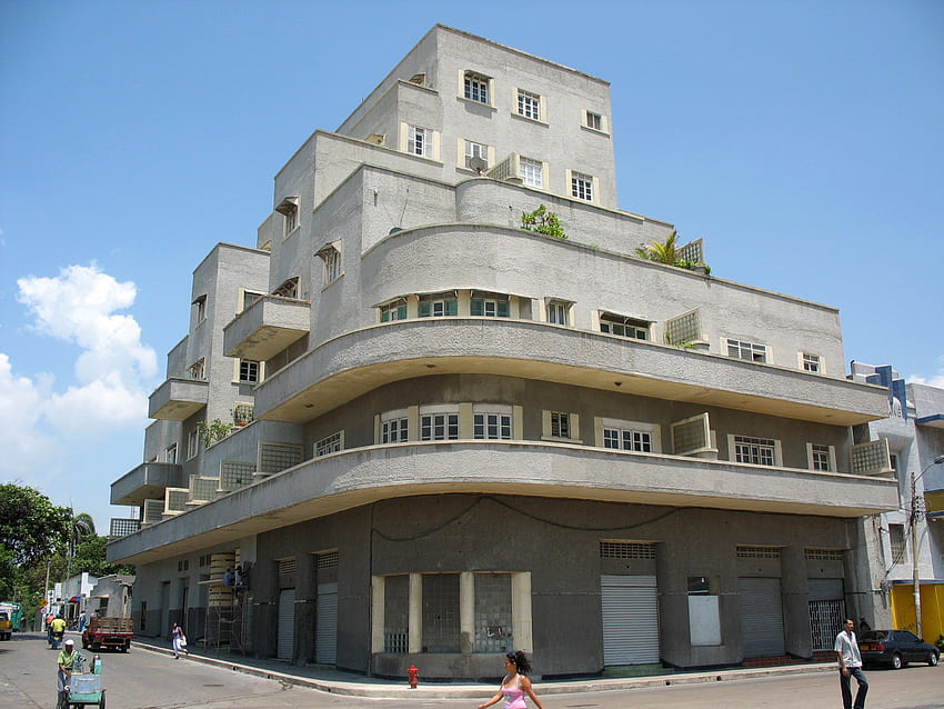 Edificio García in Barranquilla, Colombia HD wallpaper