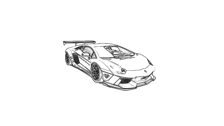 Lamborghini para a tela do seu celular ou hypebeast anime ps4 papel de parede HD