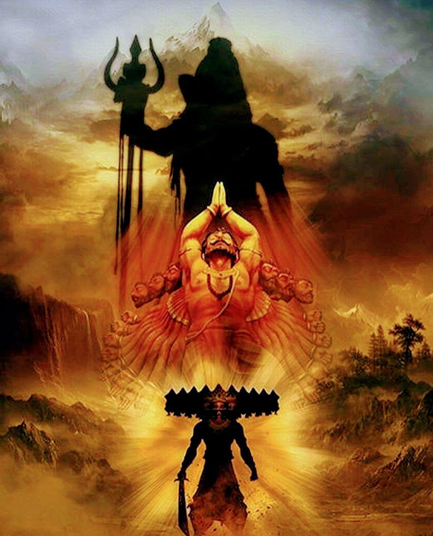 Ravan Mahadev, Lord Shiva, Mahadev iphone HD-Handy-Hintergrundbild