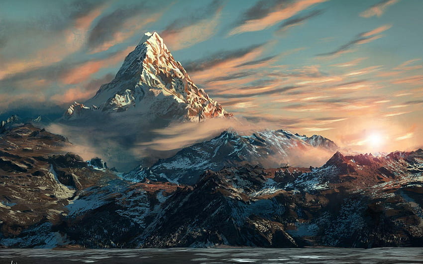 Erebor. Le Hobbit Erebor, Montagne Solitaire Fond d'écran HD | Pxfuel