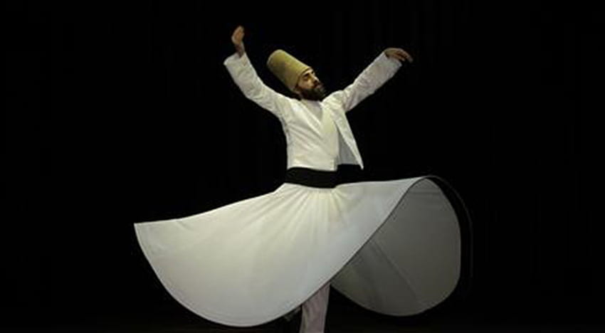 Encontrar la belleza en el sufismo, danza sufí fondo de pantalla