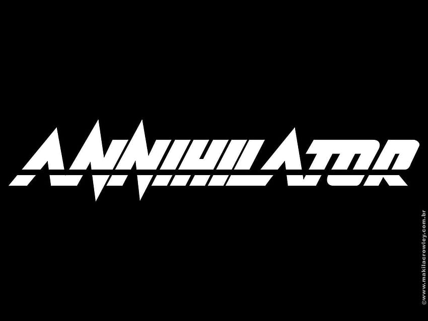 Annihilator, dead metal logo HD wallpaper