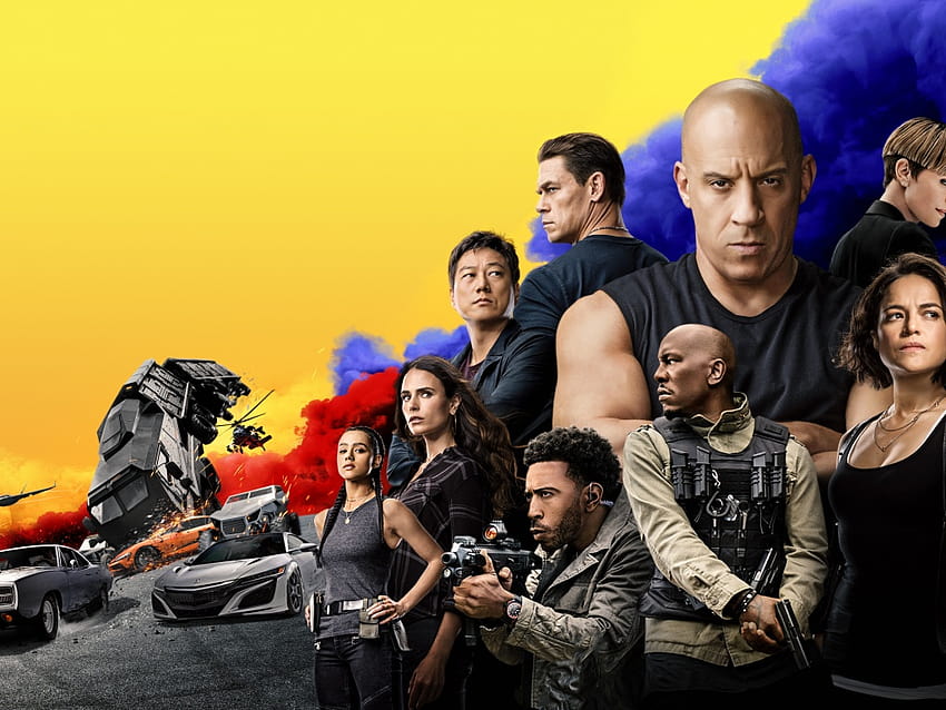 Fast & Furious 9 , F9, Vin Diesel, Jordana Brewster, Ludacris, ยนตร์, f9 เทพนิยายที่รวดเร็ว วอลล์เปเปอร์ HD