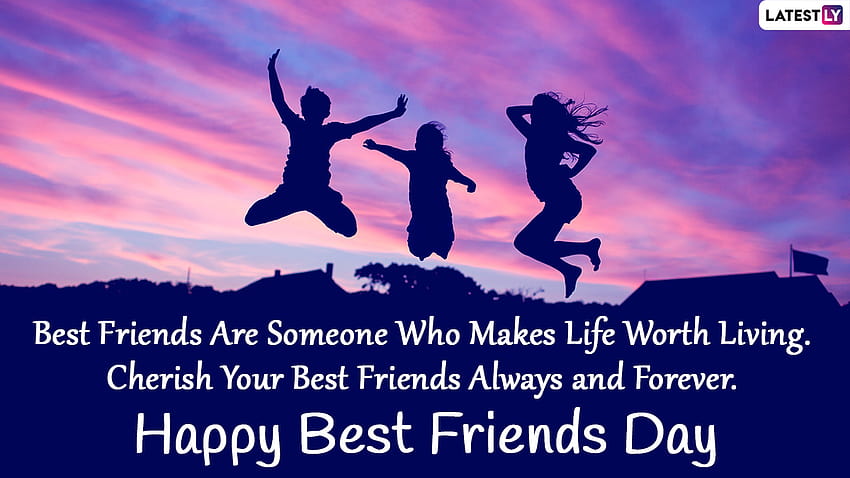 National Best Friends Day 2022 Greetings & : Share Quotes, Heartfelt Messages, Sayings And SMS With Your Buddy!, friendship day 2022 HD wallpaper