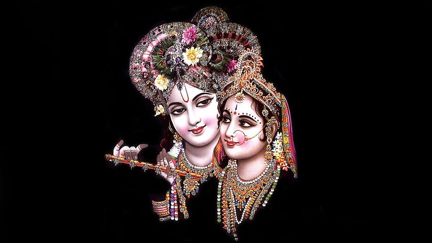 Lord Krishna & Krishna, Lord Krishna para móvil fondo de pantalla