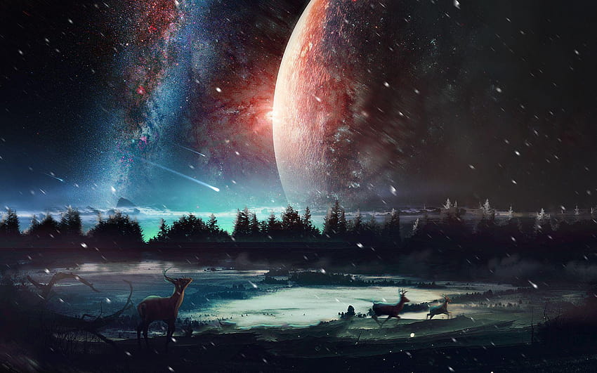 Universe Scenery, epic universe HD wallpaper