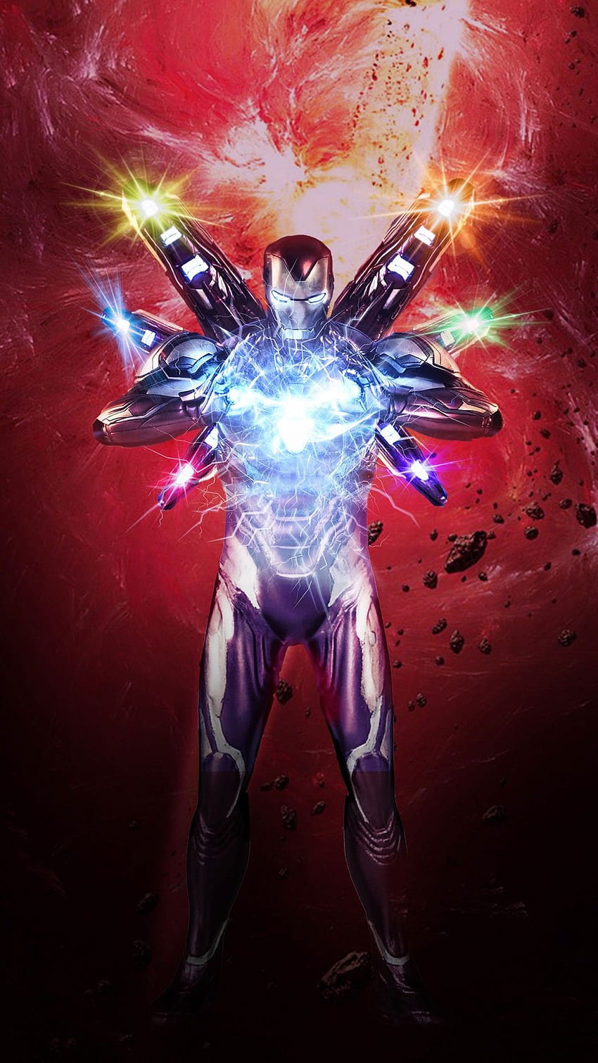 Iron Man in Avengers Endgame, iron man android game HD phone wallpaper