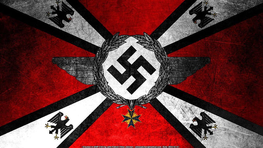 Nazi-Flagge auf Get, Nazi-SS HD-Hintergrundbild