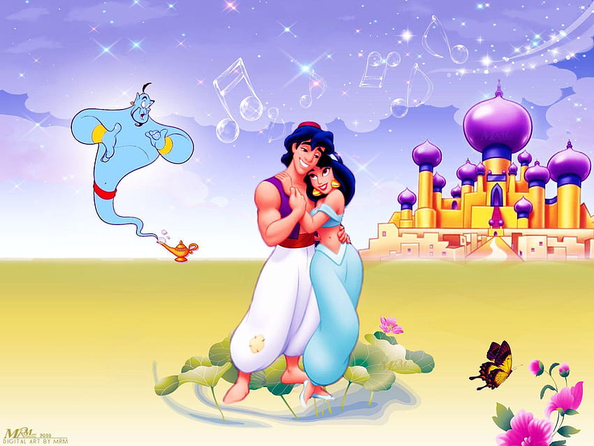 Aladdin e Jasmine Aladdin e Jasmine e, aladdin disney Sfondo HD