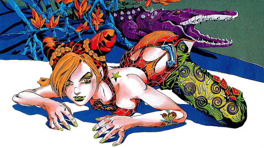 Posting a a day until stone ocean is animated day 122: Jolyne : JoJo HD wallpaper