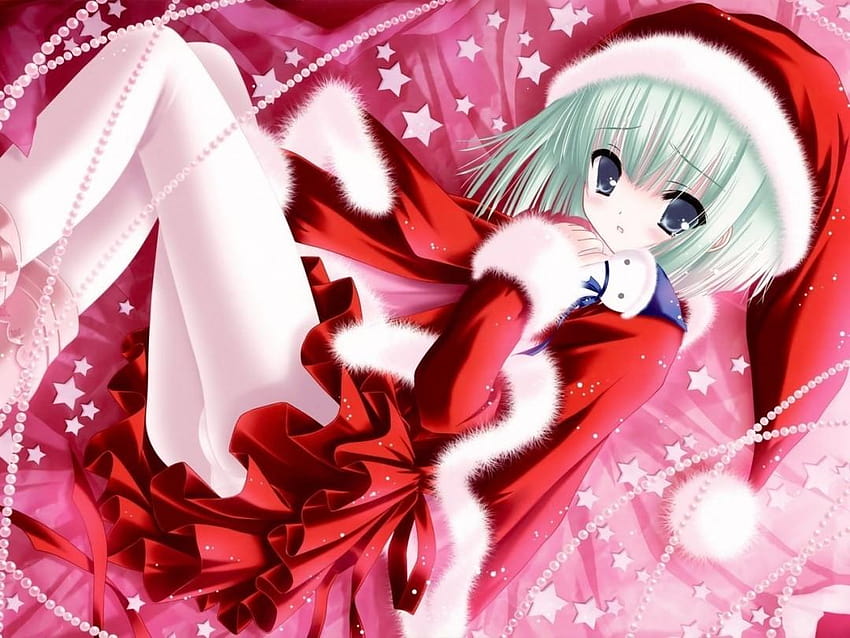 Anime christmas girl high quality HD wallpapers | Pxfuel