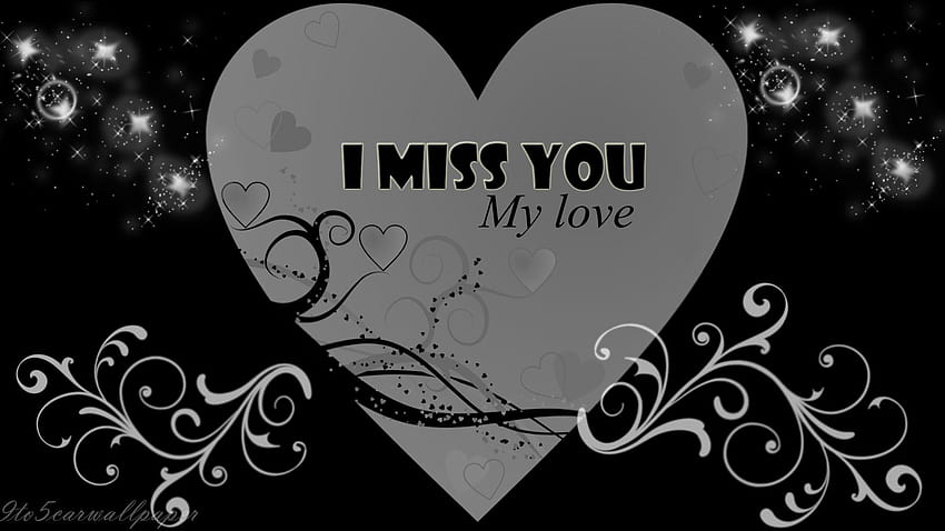 I Miss You , Quotes &, i miss u my love HD wallpaper | Pxfuel