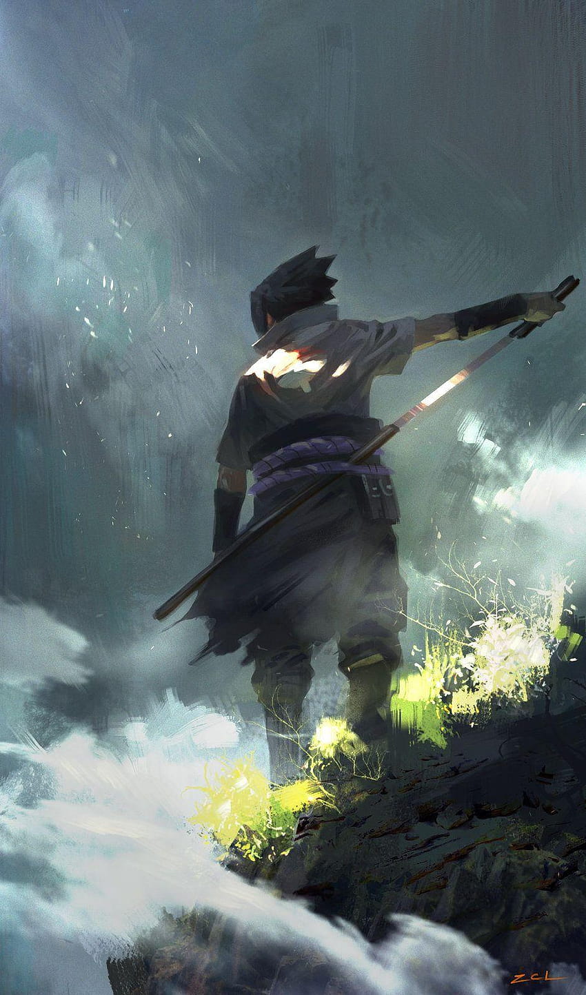 ArtStation - Naruto vs. Sasuke