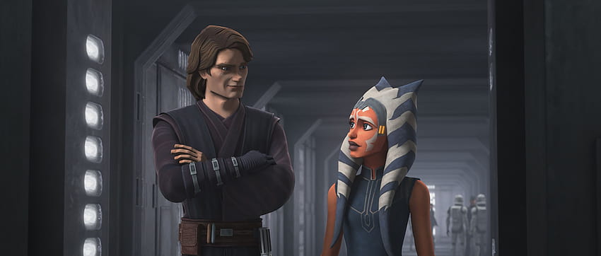 Ahsoka and Anakin reuntie in final episodes of Star Wars: The HD wallpaper