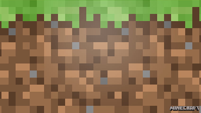 Minecraft Blocks โพสต์โดย Sarah Mercado บล็อกหญ้า วอลล์เปเปอร์ HD