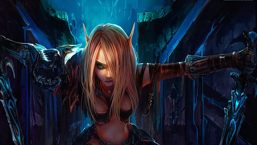 World of Warcraft, Rogue, Blood Elf, world of warcraft rogue HD wallpaper