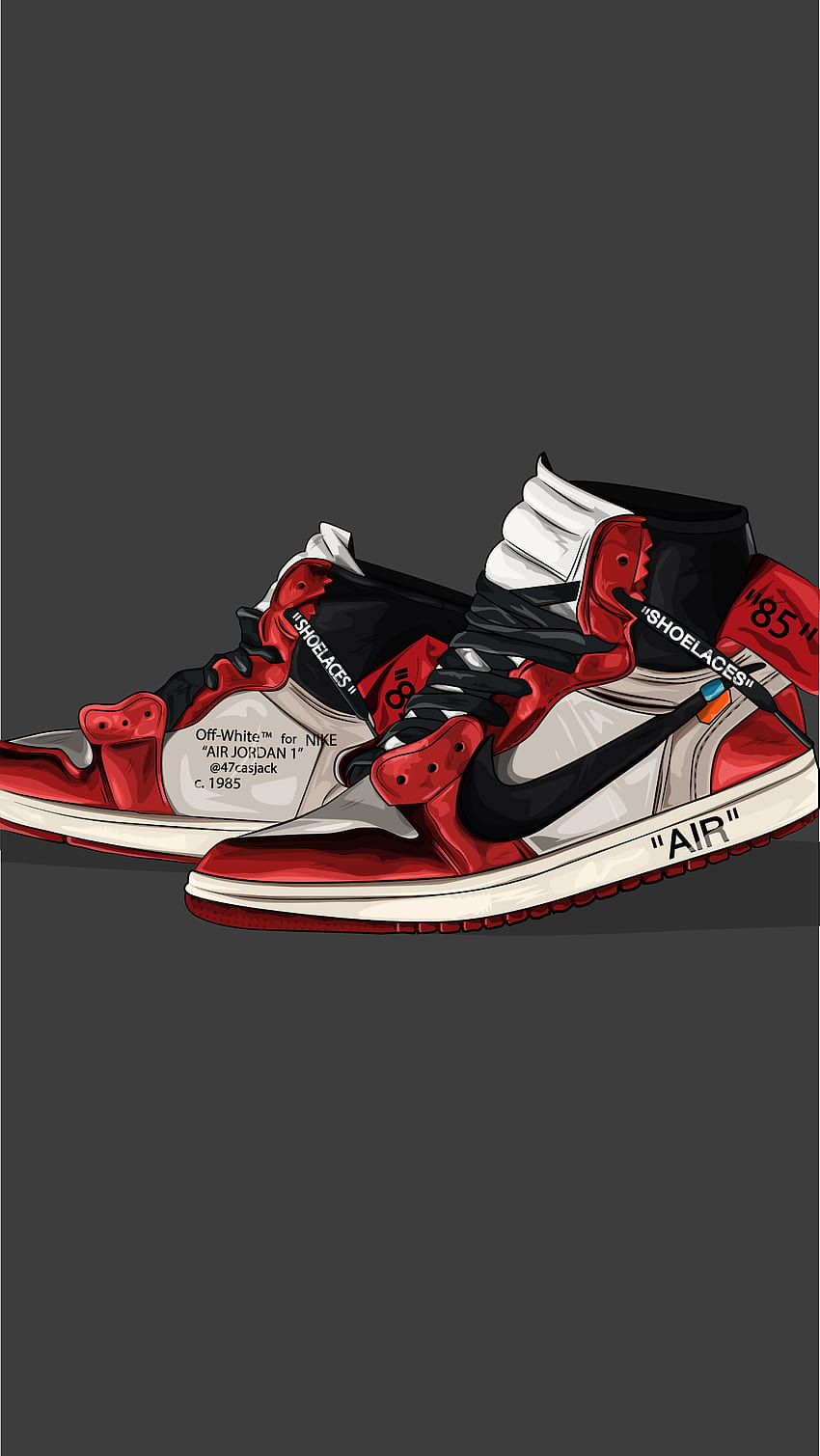 3 Jordan 1, off white jordans HD phone wallpaper | Pxfuel