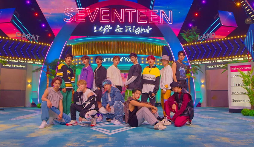 Seventeen left & right uploaded by sshylove16, left and right seventeen HD wallpaper
