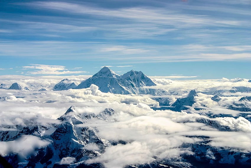 Latar belakang Gunung Everest Wallpaper HD