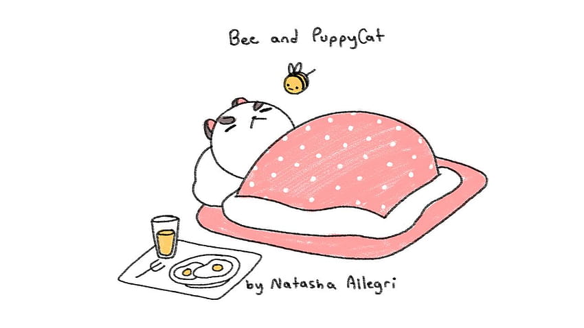 Bee and PuppyCat HD wallpaper