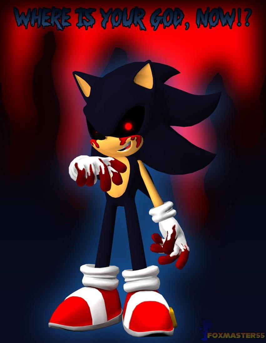 Sonic Anime  SonicEXE VS ShadowEXE  fnf  YouTube