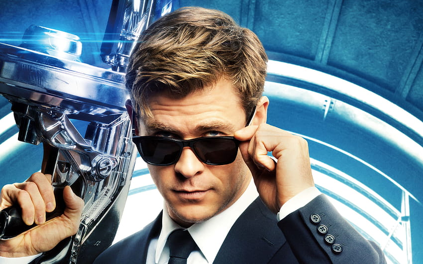 Agent H, Men In Black International, 2019 movie, poster, Science fiction, Chris Hemsworth with resolution 3840x2400. High Quality, men in black movie HD wallpaper