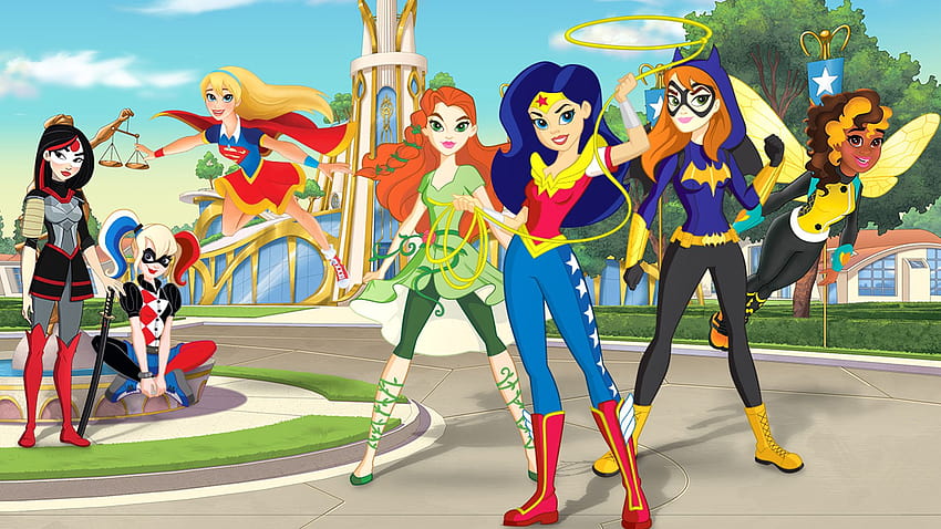 DC Super Hero Girls HD wallpaper