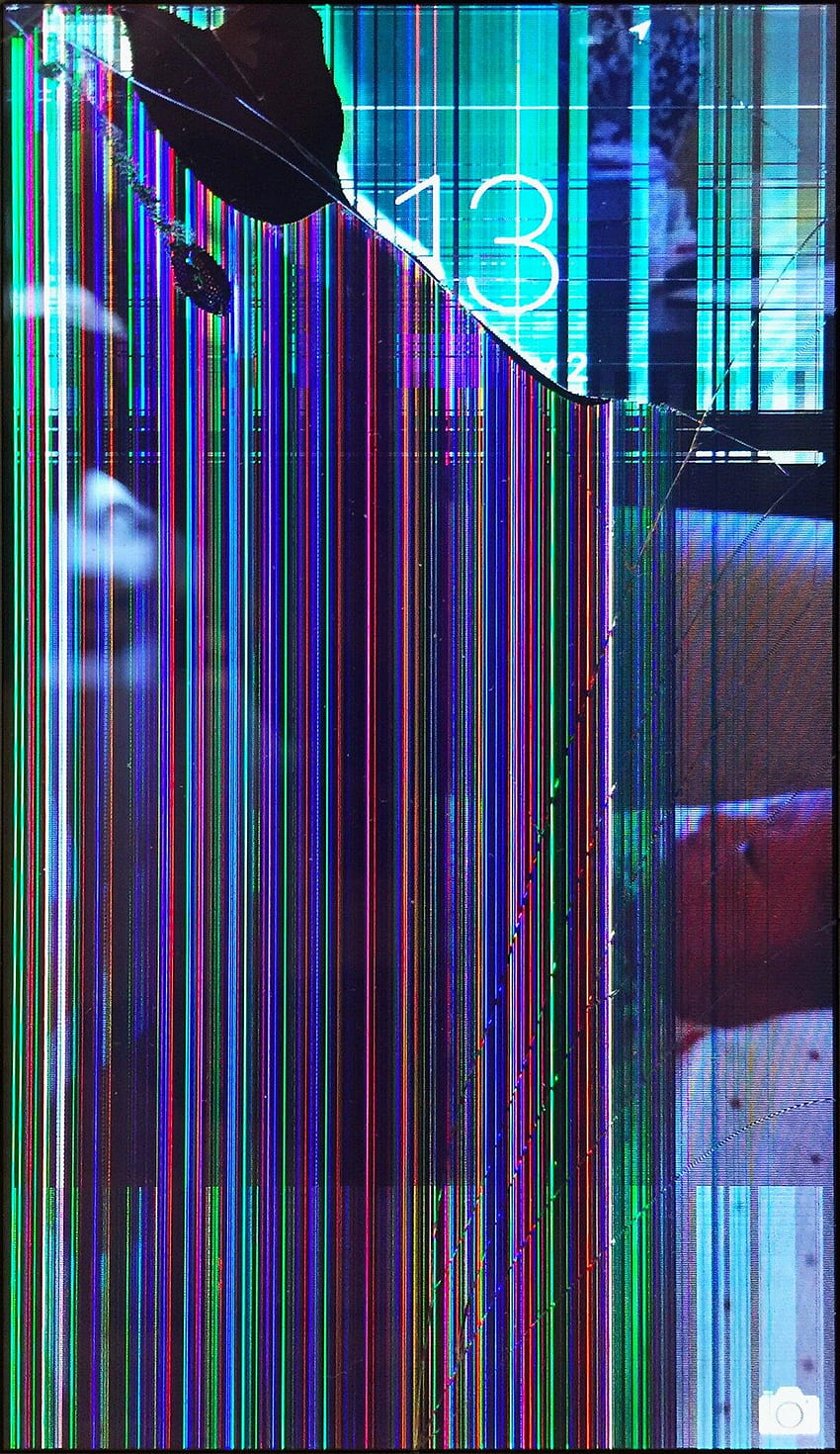 Напуканият Iphone на Бени Голд, счупено стъкло на iphone HD тапет за телефон