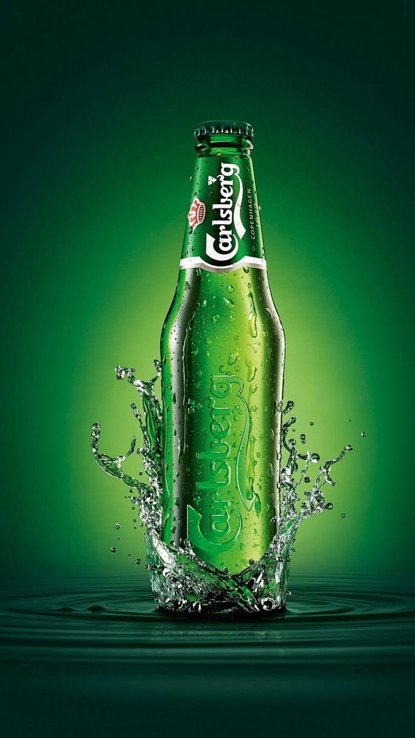 Carlsberg, interessante Carlsberg Q, marca de cerveja Papel de parede de celular HD