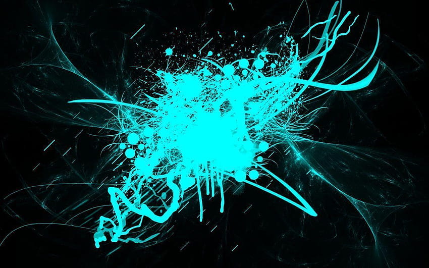 Cool Neon [1280x800] for your , Mobile & Tablet, teal neon HD wallpaper