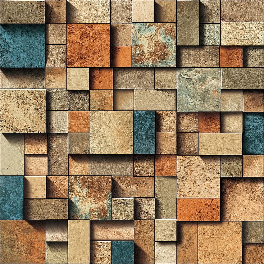 Coloured Marble Blocks A19 8P82 Decor City [1000x1000] for your , Mobile & Tablet HD phone wallpaper
