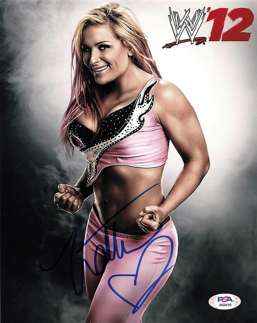 Natalya Neidhart a signé 8x10 PSA / DNA WWE Autographed Wrestling - Golden State Memorabilia, natalya wwe Fond d'écran de téléphone HD