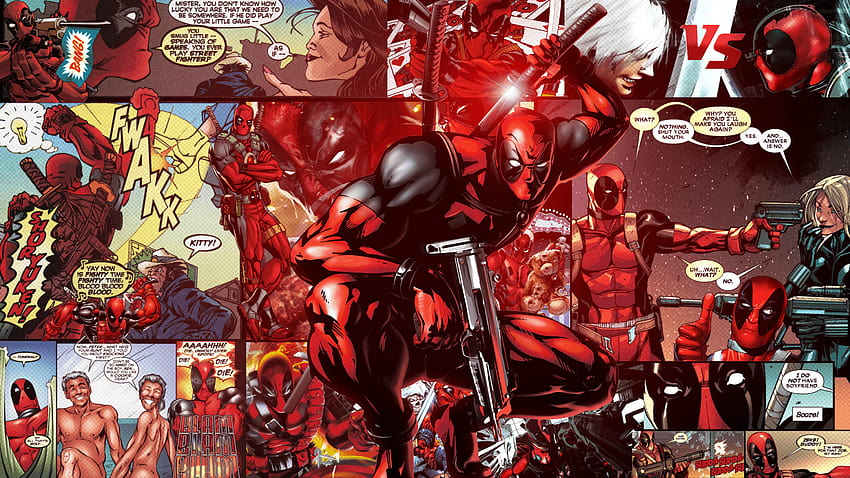 Marvel Comics Deadpool, deadpool marvel comic art HD wallpaper