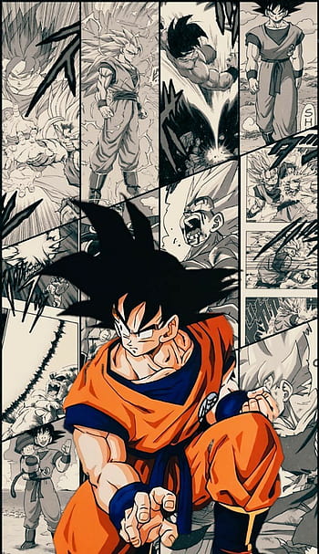 Dragon Ball Z Manga Pop Wallpaper : r/phonewallpapers