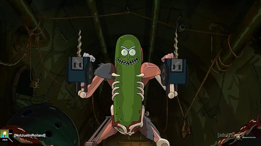 rick and morty pickle HD wallpaper