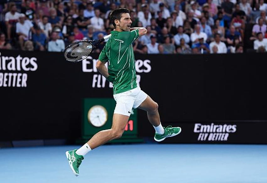 Novak Djokovic Australian Open 2020 HD-Hintergrundbild