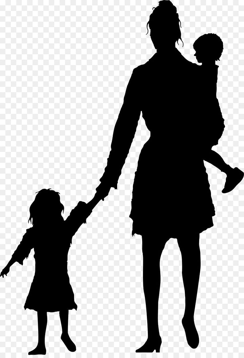 Mother Daughter Silhouette , Mother Daughter Silhouette png , ClipArts on Clipart Library HD phone wallpaper