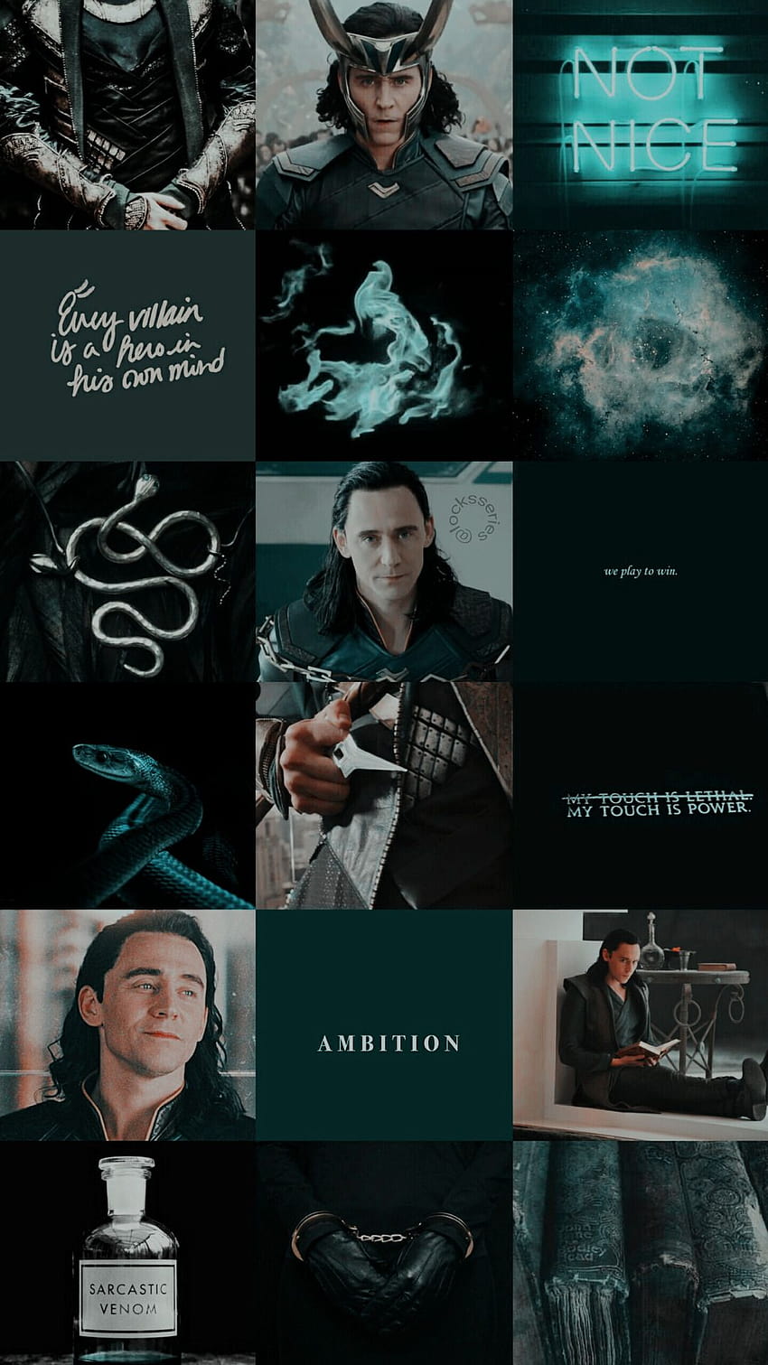 Estetica Loki, citazioni loki Sfondo del telefono HD