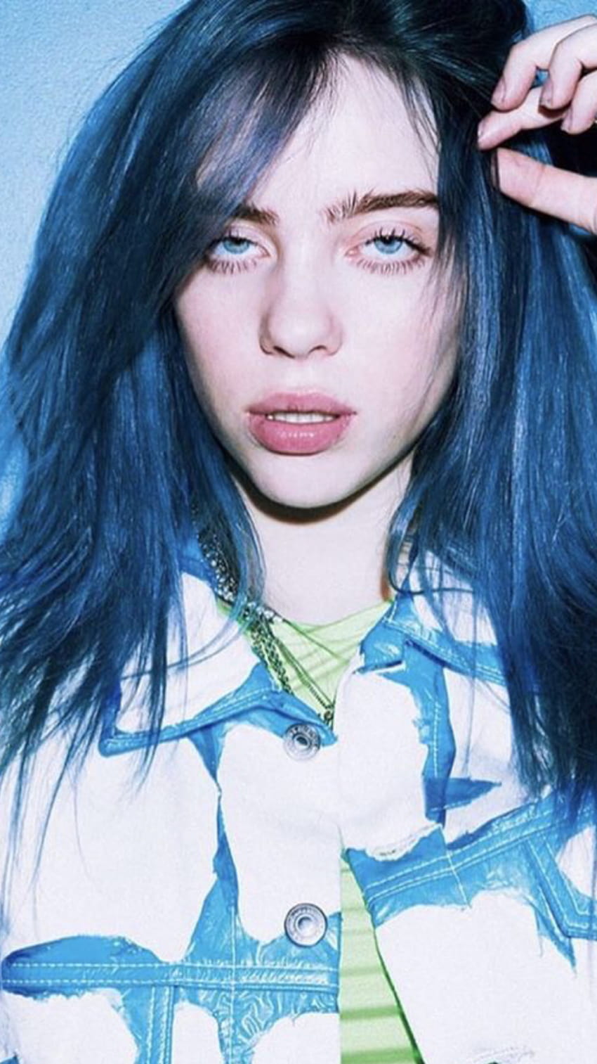 Lockscreens☽, billie eilish blue hair HD phone wallpaper | Pxfuel